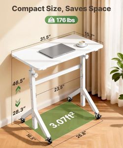 Stand Up Desk with Wheels,