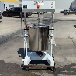 50 L POLIN CREAM COOKER MIXING KETTLE WITH SCRAPER AGITATION
