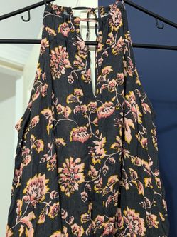 Women's floral romper, M