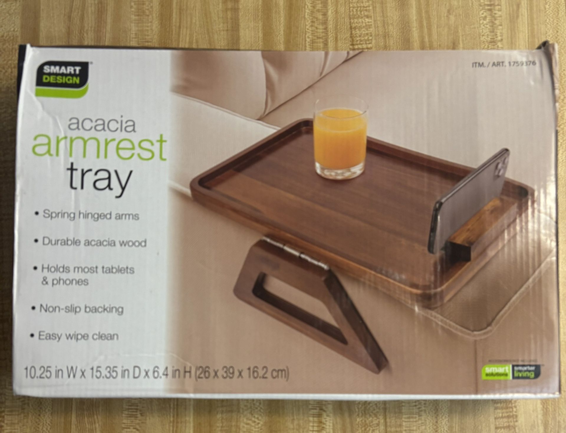 Armrests Tray. Smart Design