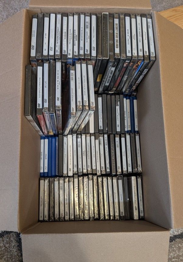 A Box Of Random DVD Movies