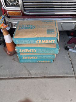 Cement Bags  94 lbs...