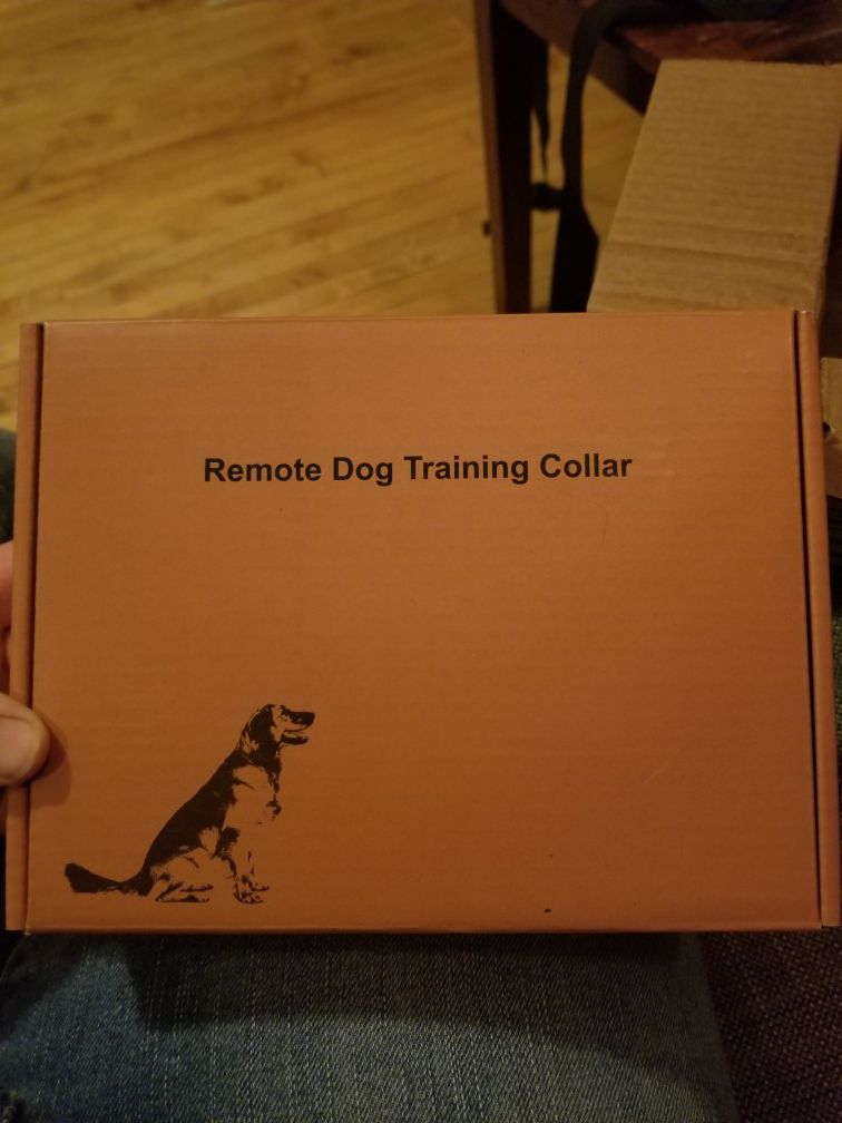 Remote control dog training collar