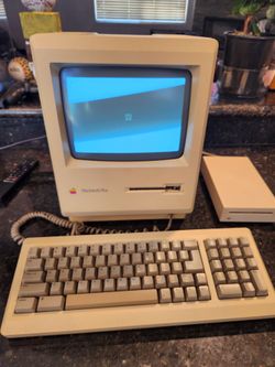 Vintage Apple computer