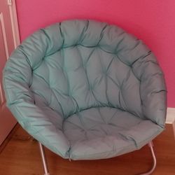 SAUCER CHAIR - BLUE