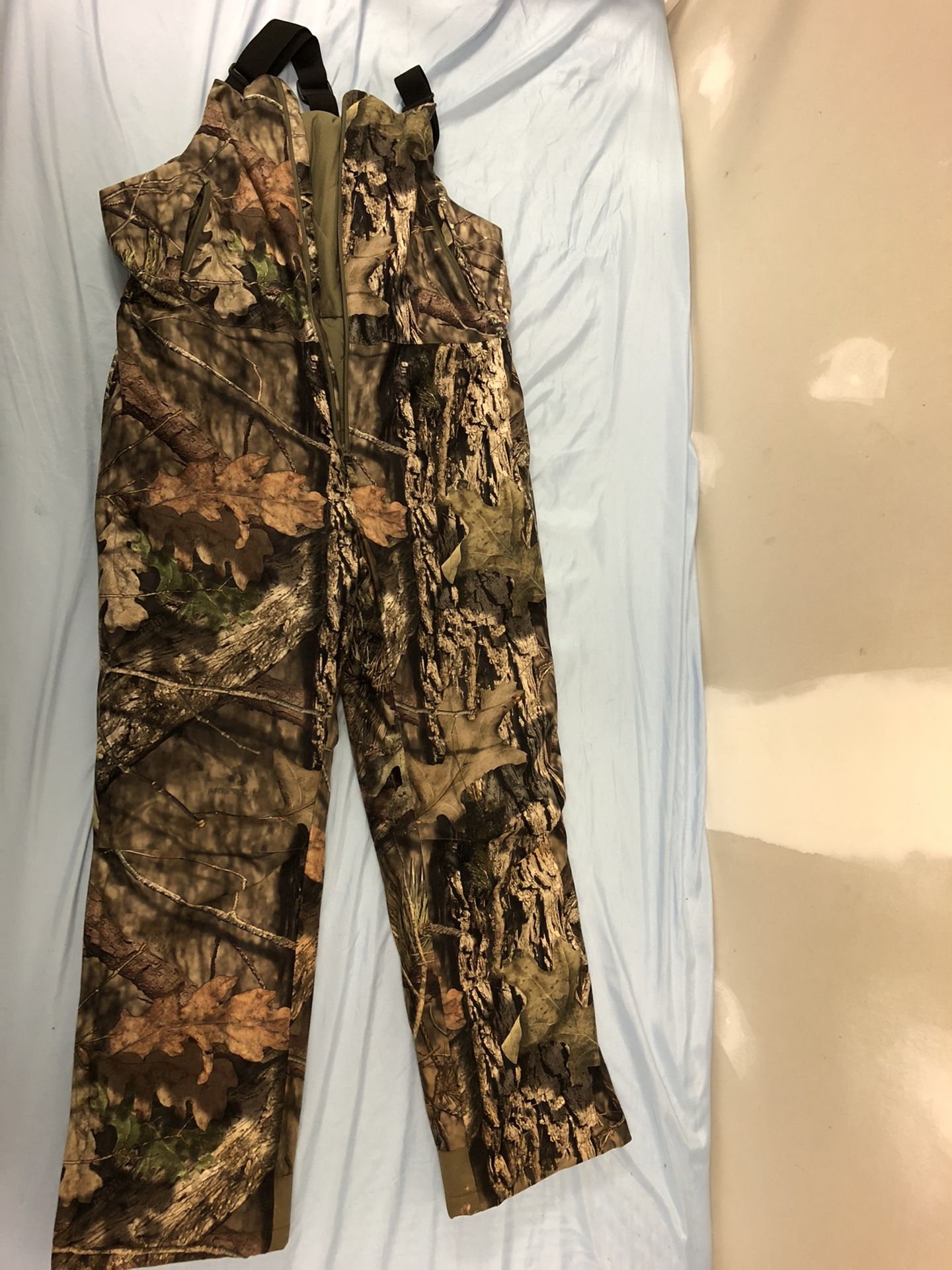 Camouflage Insulated Bibs And Coat