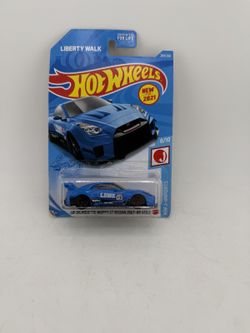 Hot Wheels Nissan 35GT-RR LB-Silhouette Works GT Blue Diecast Car 2021