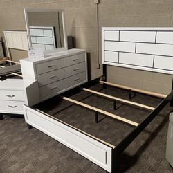 White King Bedroom Set 