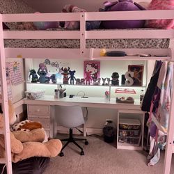 Full Size Loft Bed Frame