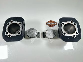 04-06 Harley-Davidson Sportster XL1200 OEM Cylinder Barrels & Pistons Honed 18.106mi.OBO. SM9KNT0664