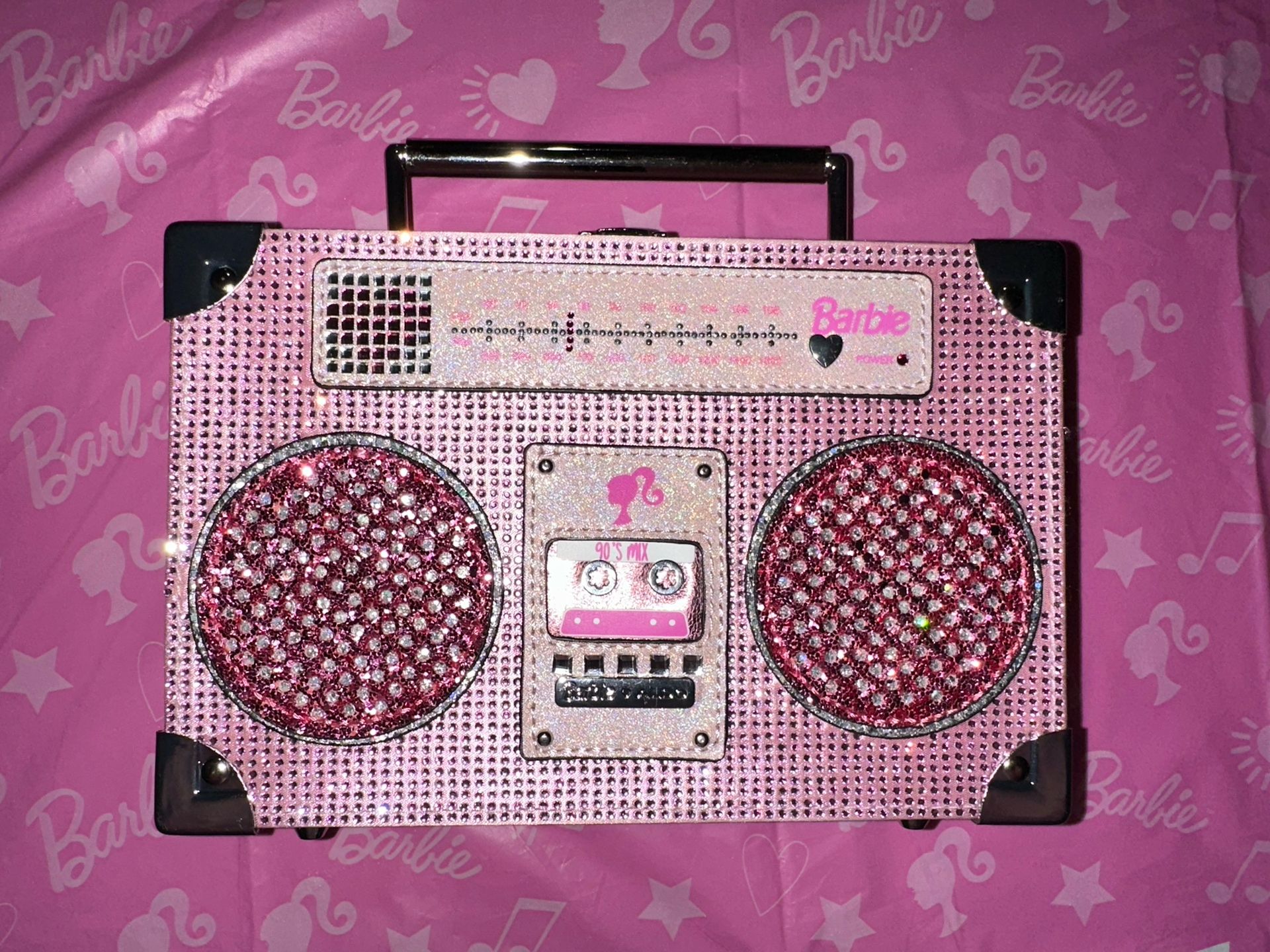 Barbie X Aldo Barbiebeat Boombox Crossbody Bag LIMITED EDITION New