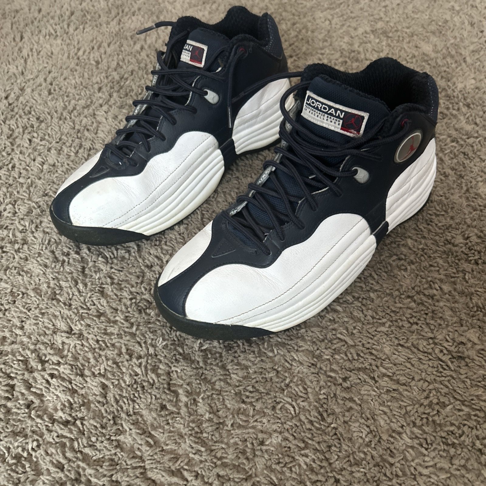 Jordan Jumpman Team 1’s/ Size 9.5/ Blue And White