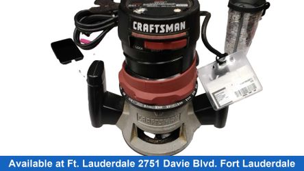 Craftsman 315175040 Black Corded Router