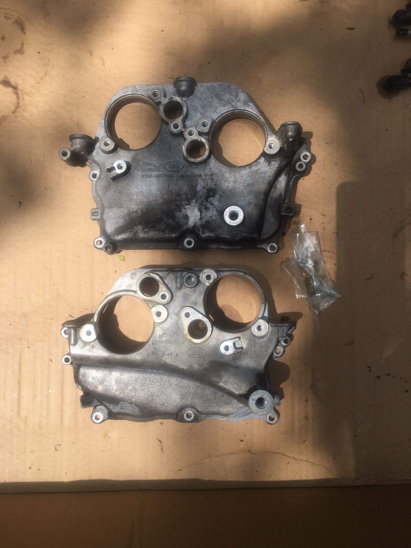 Timing chain covers