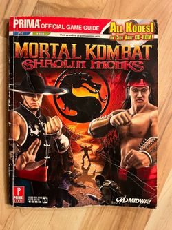 Mortal Kombat Shoalin Monks With Original 💿 Cd-ROM (Rare)