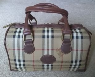 Burberrys Haymarket Speedy Bag