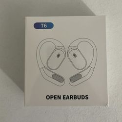 T6 Open Earbuds (Sealed Brand New)