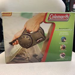 Coleman Rechargeable Quick Pump for Air Mattresses Never Used 