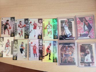 Nba Prizm & Illusion Lot Of 12 Cards