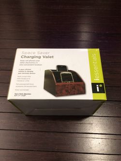 Cell Phone Space Saver Charging Valet