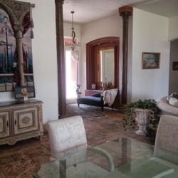 Antique Teak Corinthian Columns