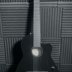 Godin Arena Pro LTD Nylon Acoustic-electric Guitar - Onyx Black