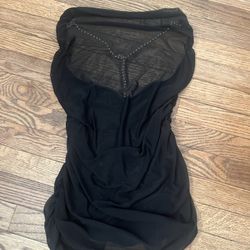 clubbing dress with open back