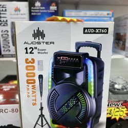 AUD-X760 AUDSTER 12” SÚPER WOOFER 