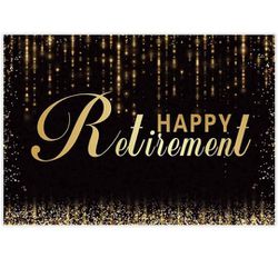 Happy Retirement Banner Large