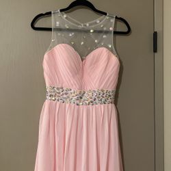 Pink Bridesmaid Dress