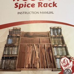 Brand New Luxury Bamboo Kitchen Drawer Organizer 