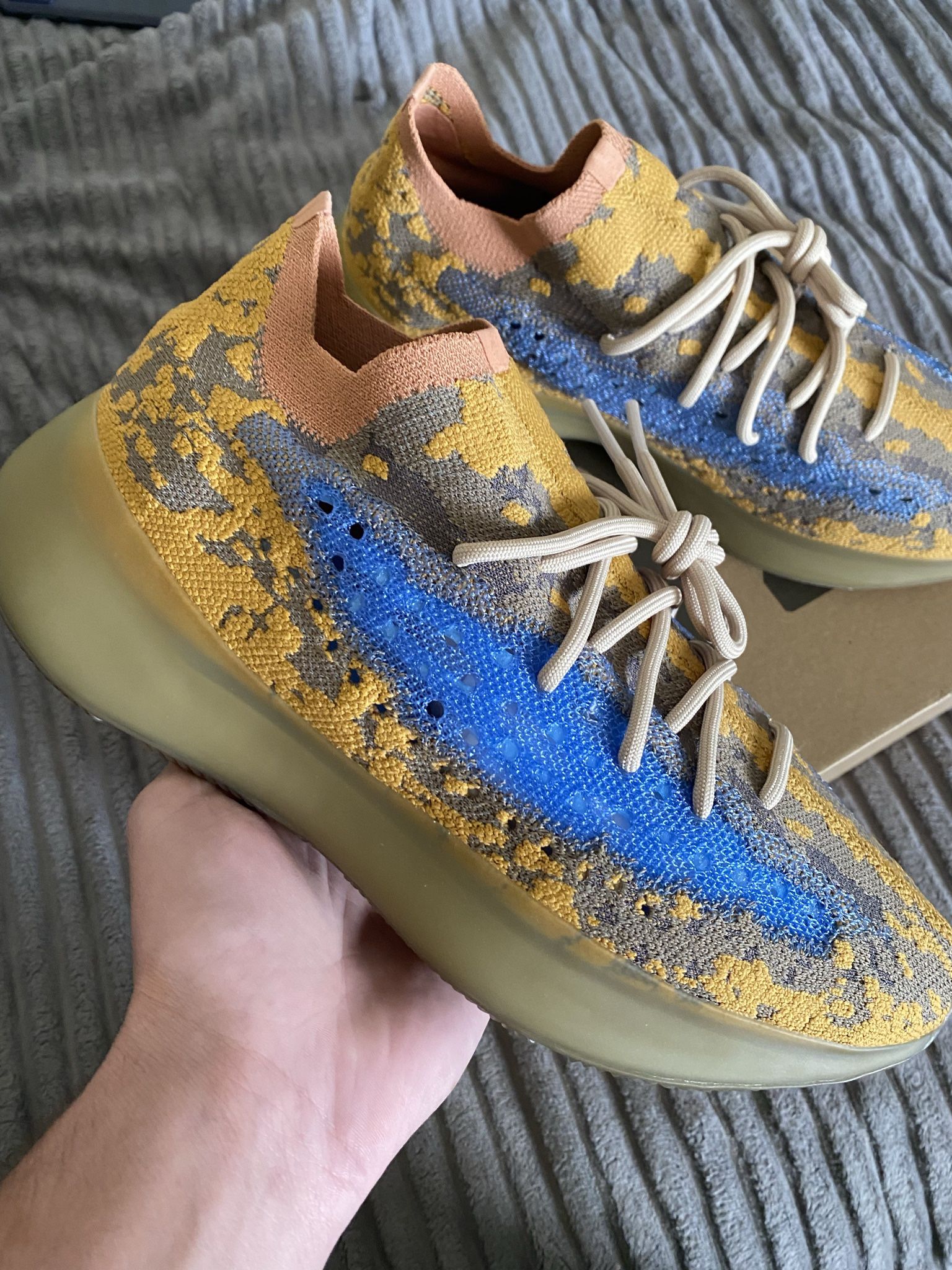 Yeezy 380 Blue Oat Reflective Adidas Yeezy Boost 380 'Blue Oat