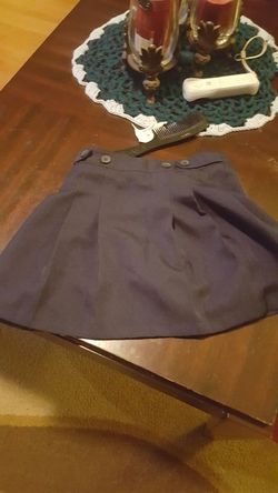 Navy uniform skirt