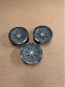 Kick subwoofers (All three working)