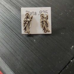 Santa Muerte Earrings