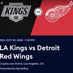 LA Kings Tickets $80 EACH