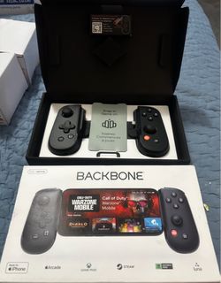 Backbone One (Lightning) Mobile Gaming Controller for iPhone - 2nd Gen - Black