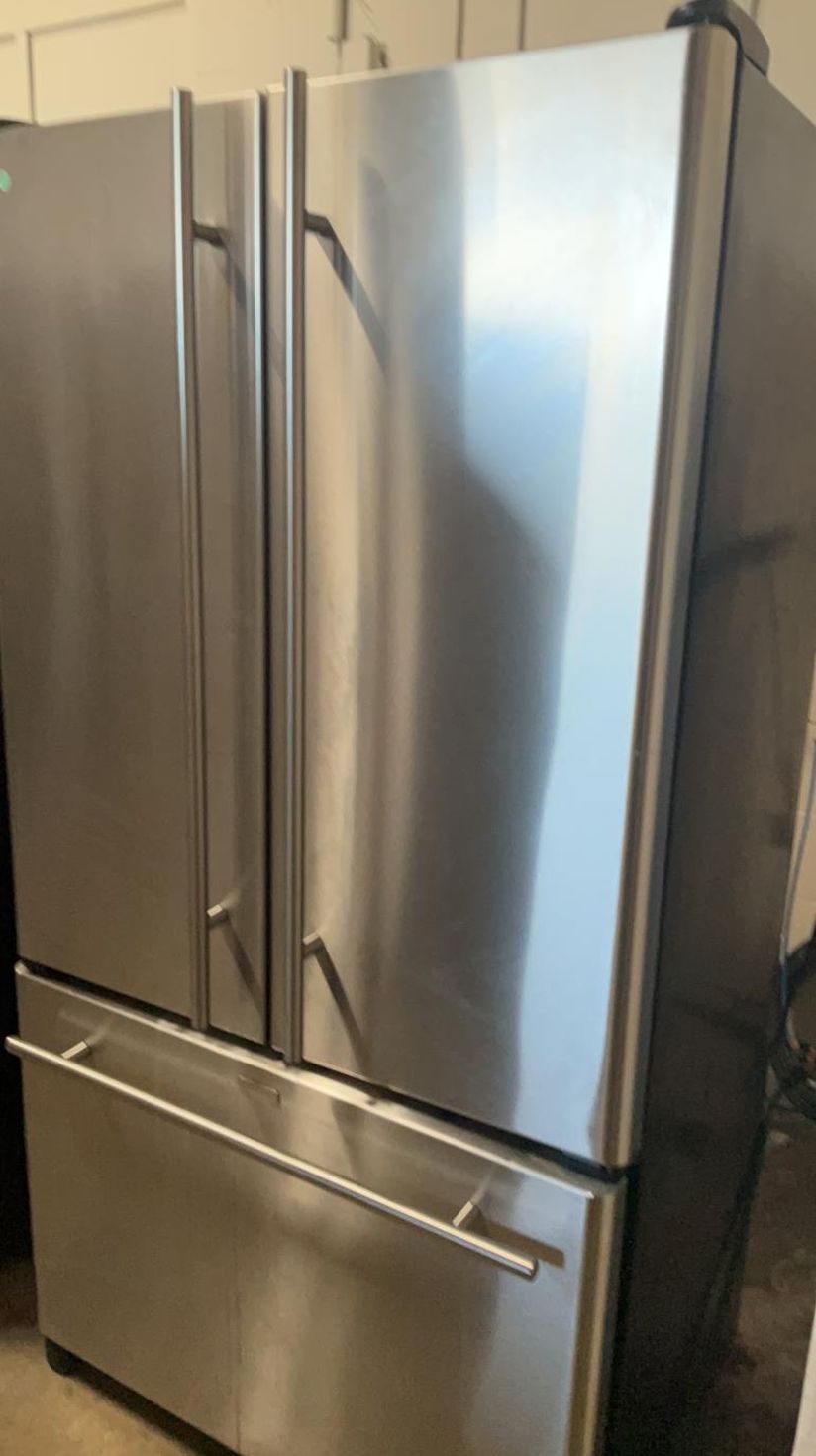 Kitchen Aid French Door Stainless Steel Refrigerator Fridge