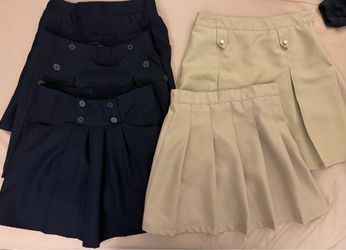 Girls school skorts