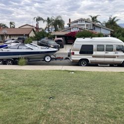 1997 Dodge Van 1500 /1989 Boat