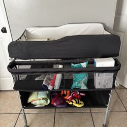 Diaper Changing Table With Storage Space