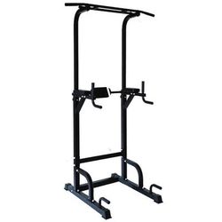 Power Tower Pull Up Bar & Dip Station, Multi-Function Strength Training Equipment for Home Gym