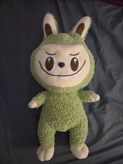 Labubu Soft Plush Green (Large)