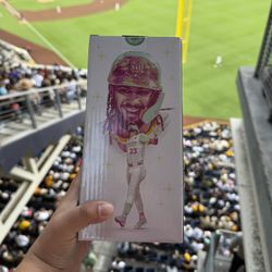 Tatis Bat Flip Bobblehead