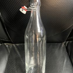 80 pieces clear glass bottle with a swing-top or "bail" closure