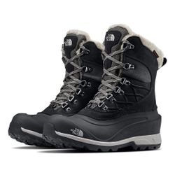 THE NORTH FACE Women's Chilkat Black/Zinc Grey, Size 8 