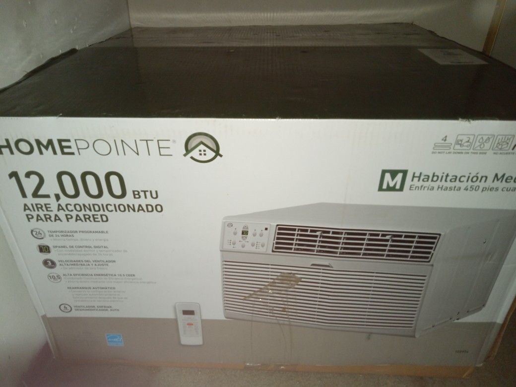 Homepointe 12,000 BTU WALL AIR CONDITIONER