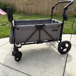 Jeep Wagon Double Stroller
