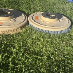 “Set of 2 Scrubber / Buffer Brush Discs — Used, Good Condition”