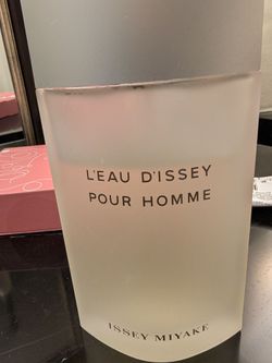Issey Miyake L'eau D'Issey Pour Homme, EDT Spray for Men, 4.2 Ounce